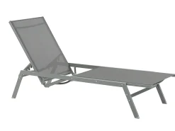 Best Beliani Lettino Prendisole VERNAZZA Metallo Grigio