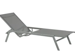 Best Beliani Lettino Prendisole VERNAZZA Metallo Grigio