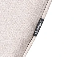 Hot Beliani Lettino Prendisole VOLTERRA Metallo Beige Beige Grigio