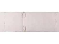 Hot Beliani Lettino Prendisole VOLTERRA Metallo Beige Beige Grigio