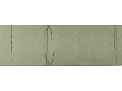 Beliani Lettino Prendisole VOLTERRA Metallo Verde Verde Grigio