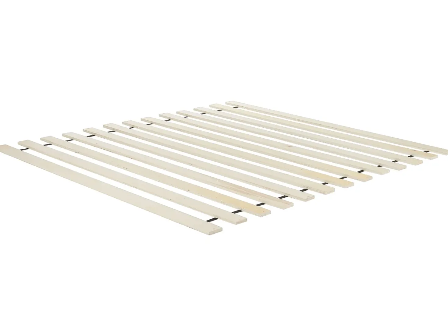 Letto a baldacchino Legno HAILLICOURT 180 x 200 cm Marrone chiaro
