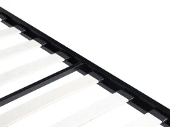 New Beliani Letto a baldacchino Metallo LESTARDS 180 x 200 cm Nero