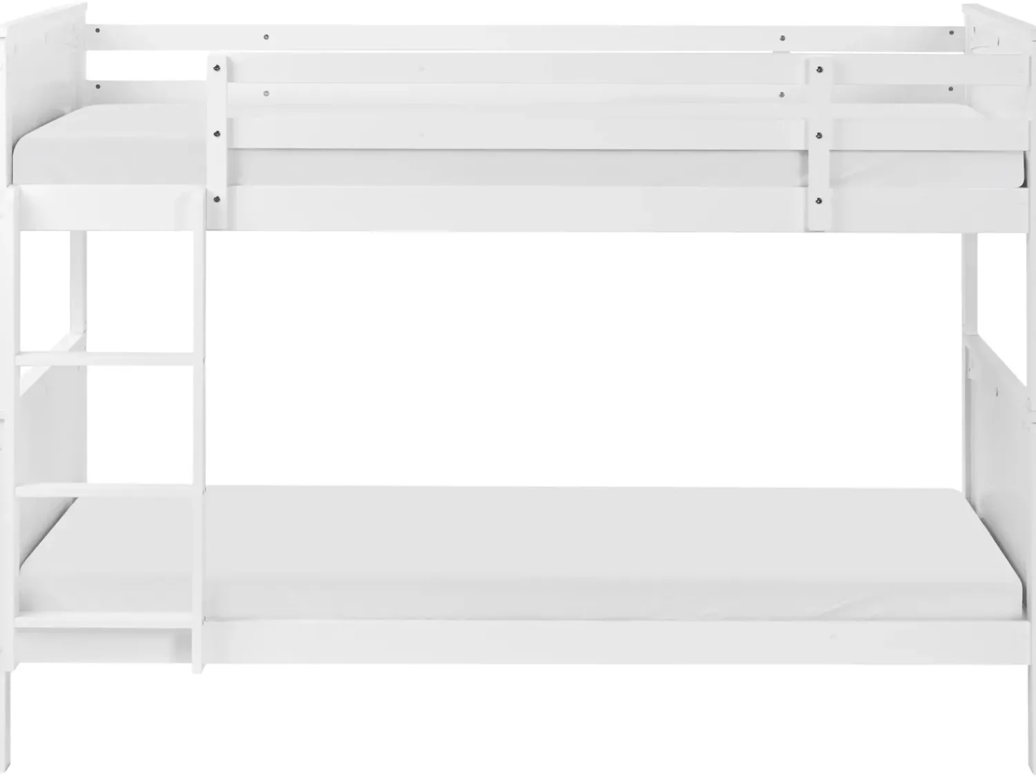 Clearance Beliani Legno di pino ALBON 90 x 200 cm Bianco