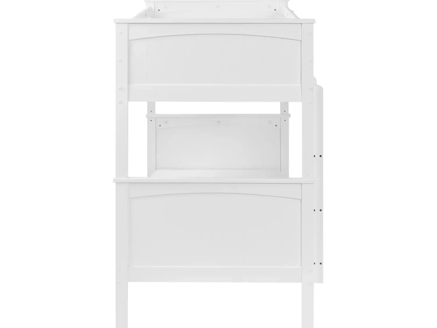 Clearance Beliani Legno di pino ALBON 90 x 200 cm Bianco