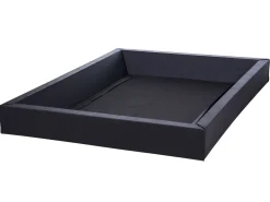 Letto ad acqua Pelle sintetica ZEN 160 x 200 cm Bianco