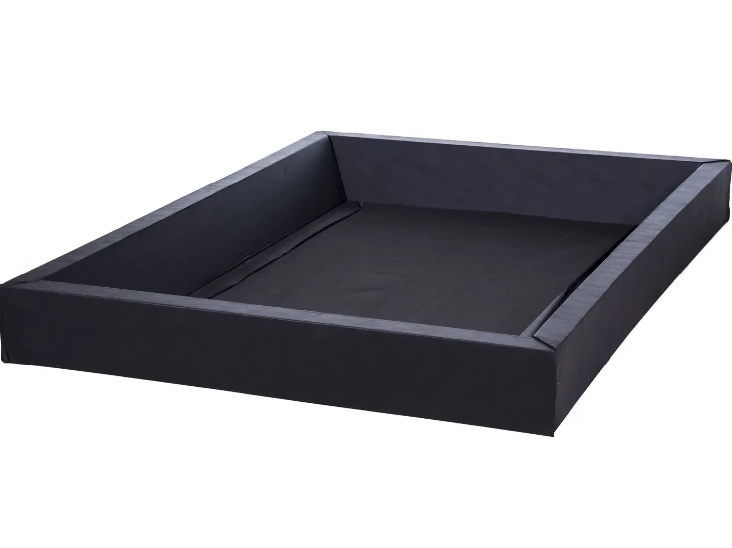 Letto ad acqua Pelle sintetica ZEN 160 x 200 cm Bianco