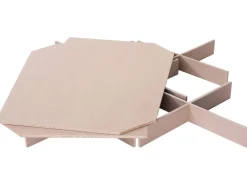 Letto ad acqua Tessuto LA ROCHELLE 180 x 200 cm Marrone