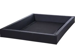 Letto ad acqua Tessuto VAUCLUSE 160 x 200 cm Bianco sporco