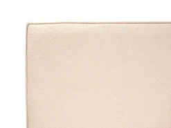 Letto Bouclé IZERNORE 140 x 200 cm Beige