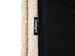 Letto Bouclé LIMANTON 180 x 200 cm Beige