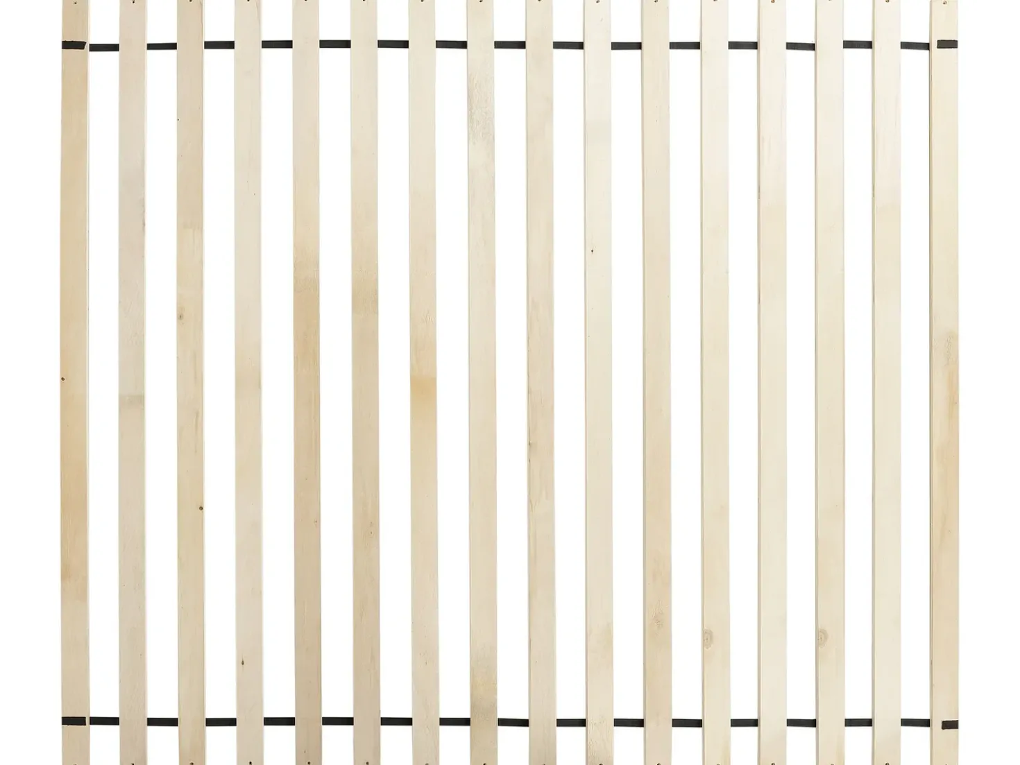 Letto Bouclé VALOGNES 180 x 200 cm Bianco sporco