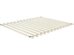 Letto con LED Rattan VARZY 160 x 200 cm Nero
