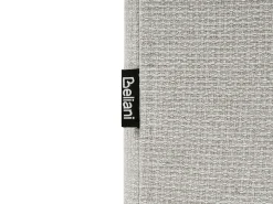 Letto con ottomano senza testata Tessuto DINAN 160 x 200 cm Beige chiaro