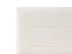Letto contenitore Bouclé MASSOGNES 180 x 200 cm Bianco sporco