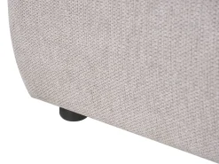 Letto contenitore Lino sintetico BONIFACIO 160 x 200 cm Grigio