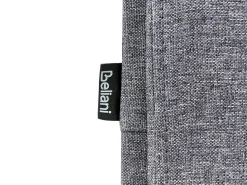 Outlet Beliani Letto estraibile Tessuto LIBOURNE 90 x 200 cm scuro Grigio