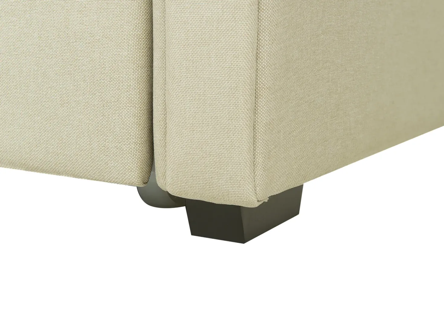 Letto estraibile Tessuto LIBOURNE 80 x 200 cm Beige