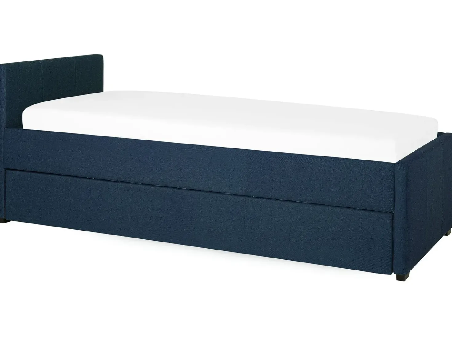 Letto estraibile Tessuto MARMANDE 80 x 200 cm Blu marino