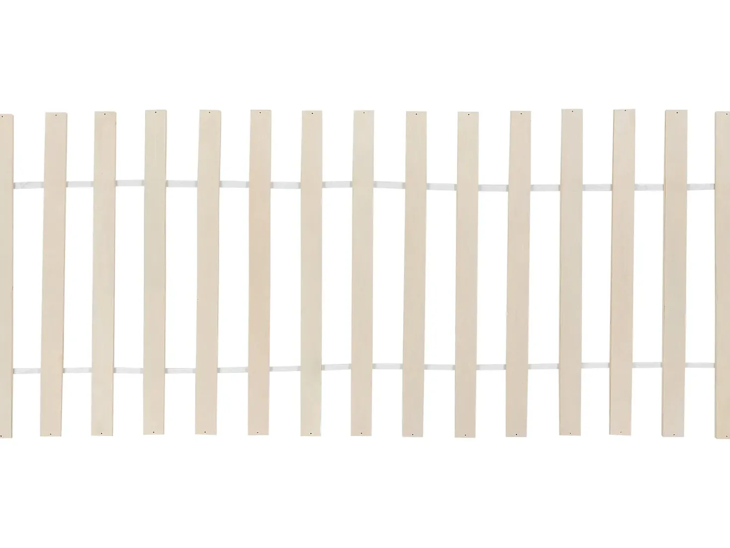 Letto Legno di pino BONNAC 90 x 200 cm Bianco