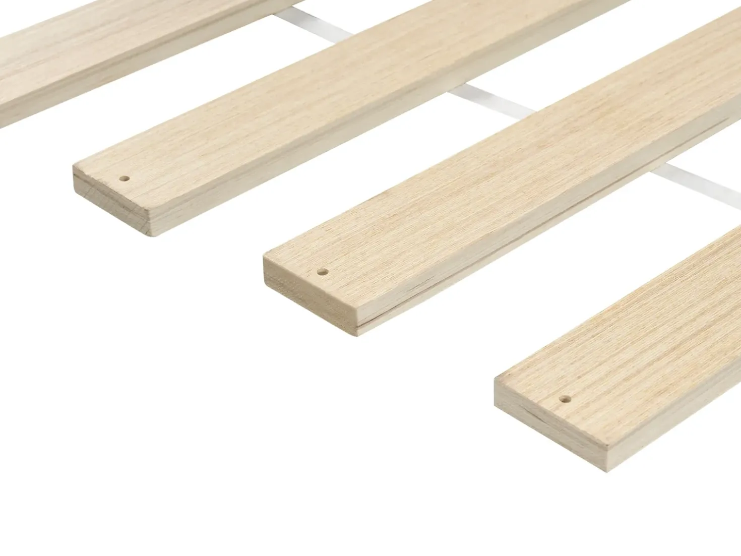 Letto Legno di pino BRUNEMONT 180 x 200 cm Marrone chiaro