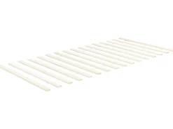 Letto Legno di pino FLORAC 90 x 200 cm Bianco