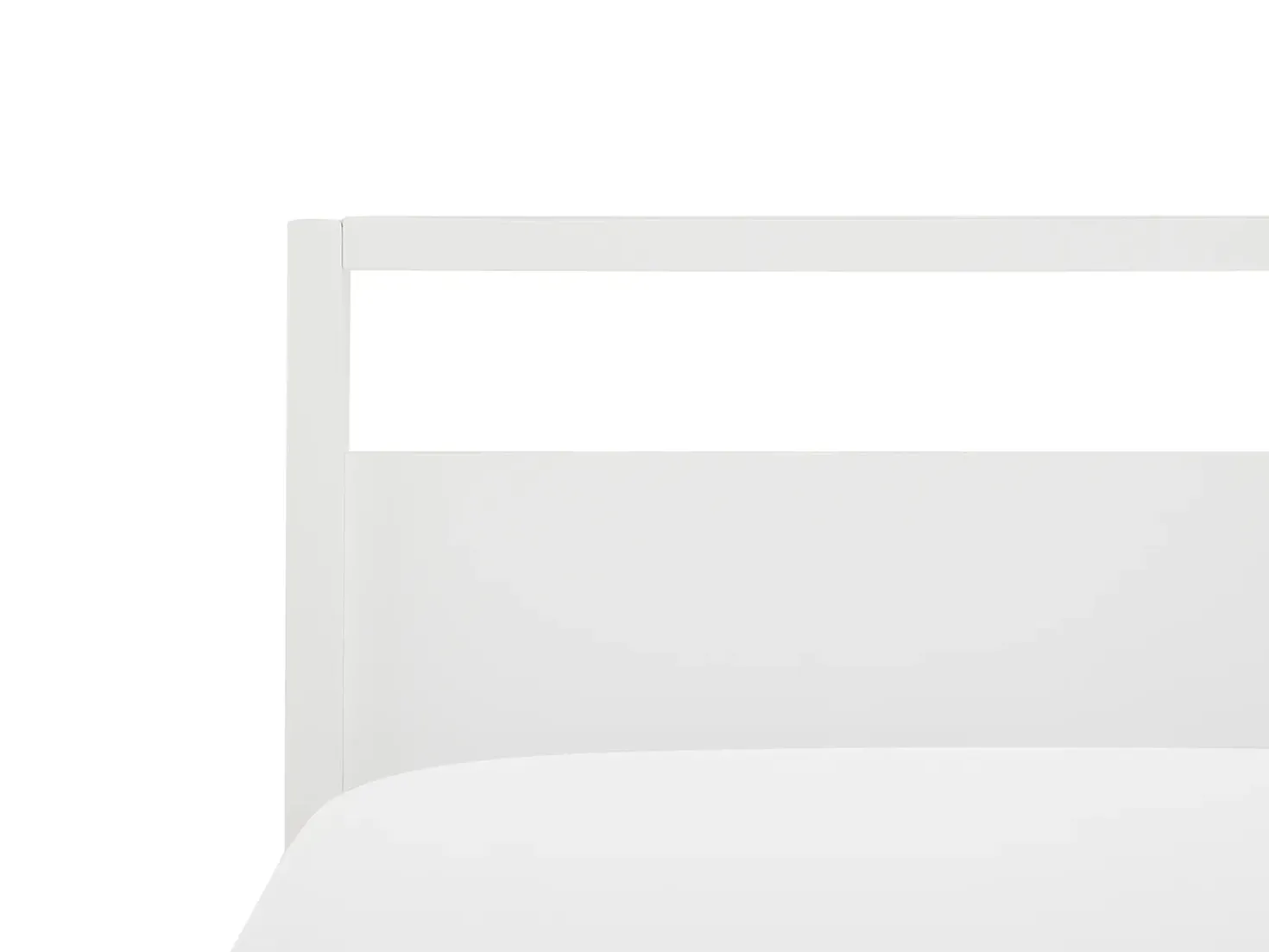 Letto Legno di pino GIULIA 180 x 200 cm Bianco