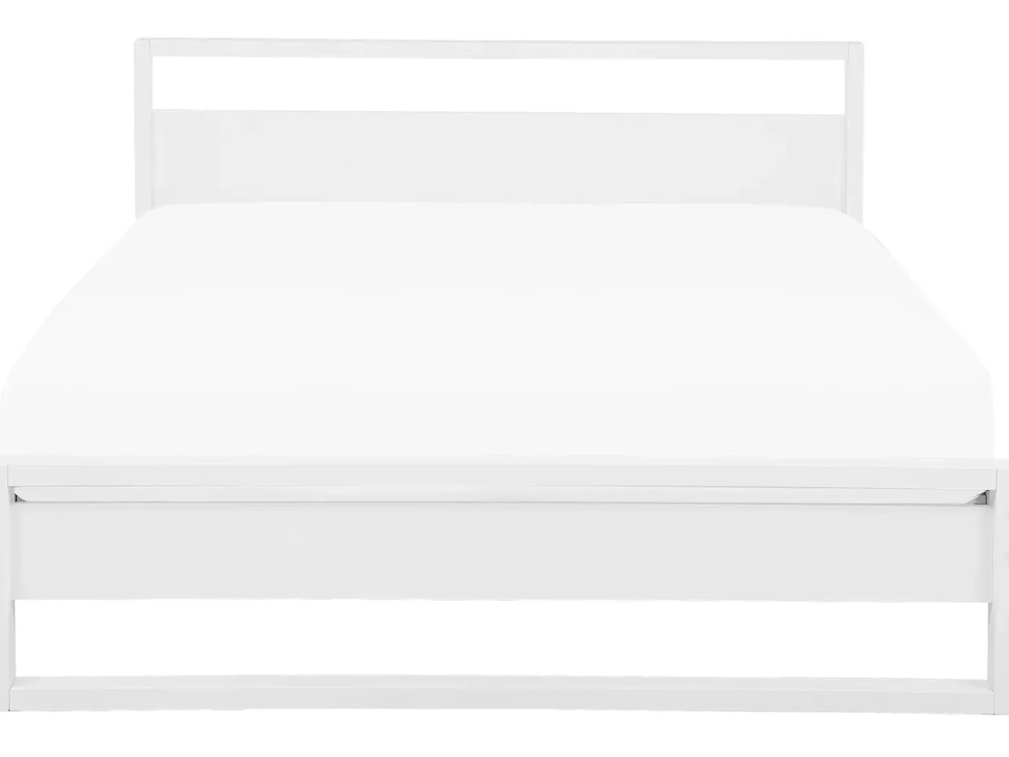 Letto Legno di pino GIULIA 180 x 200 cm Bianco