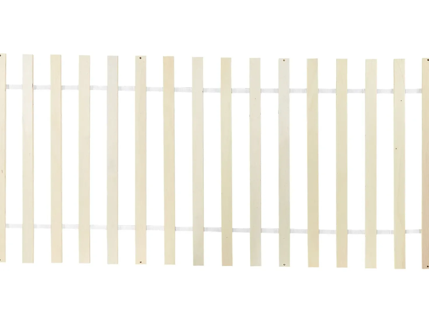 Letto Legno di pino GIVERNY 90 x 200 cm Bianco