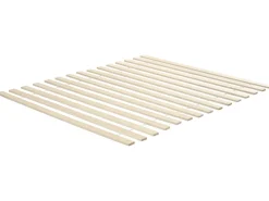 Letto Legno di pino GONFARON 180 x 200 cm Marrone chiaro