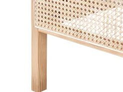 Letto Legno di pino GONFARON 180 x 200 cm Marrone chiaro