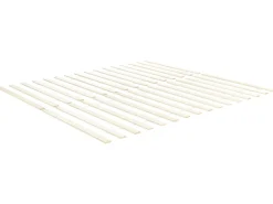 Letto Legno di pino MAYENNE 180 x 200 cm Bianco