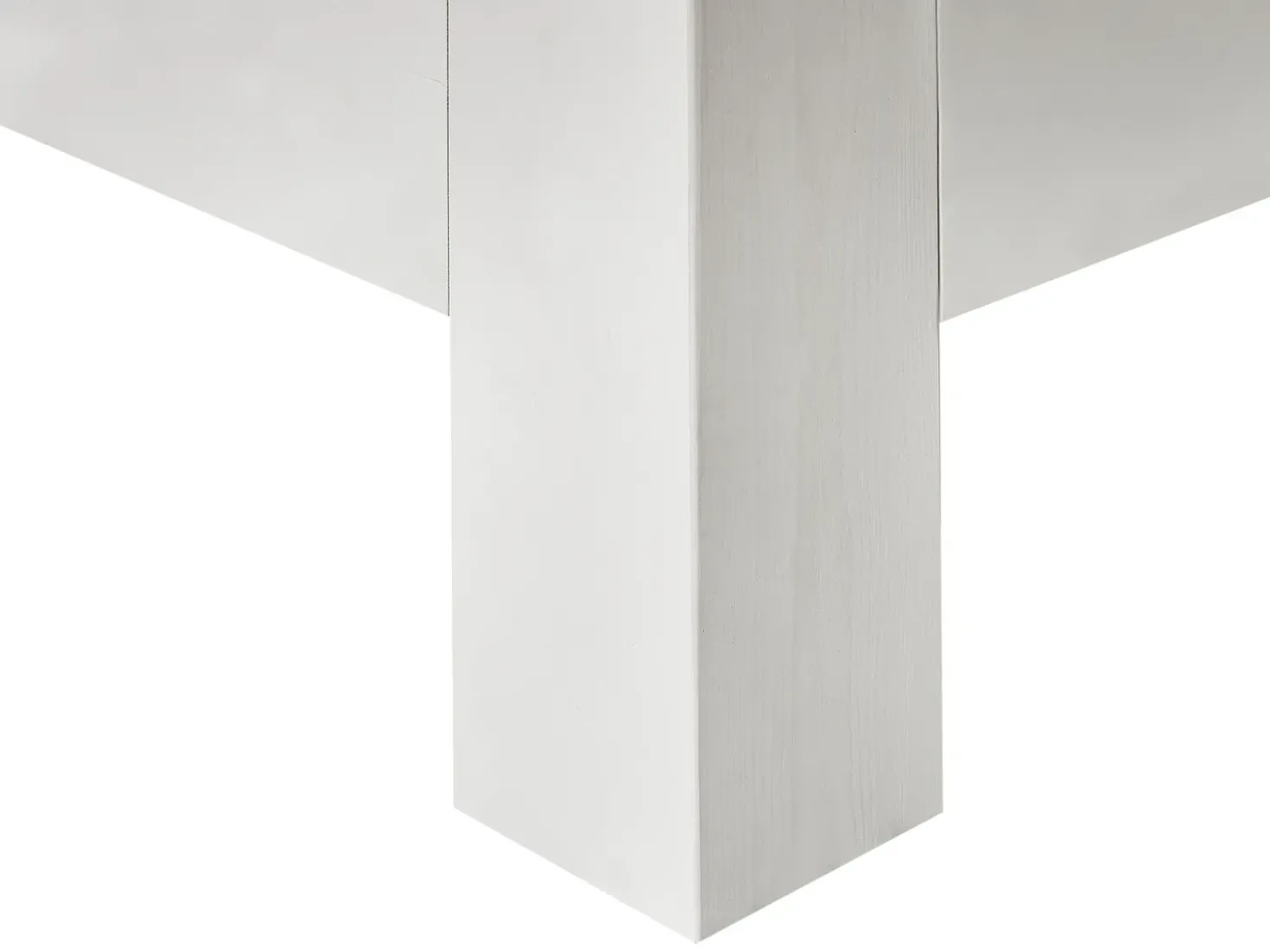 Letto Legno di pino ROYAN 90 x 200 cm Bianco