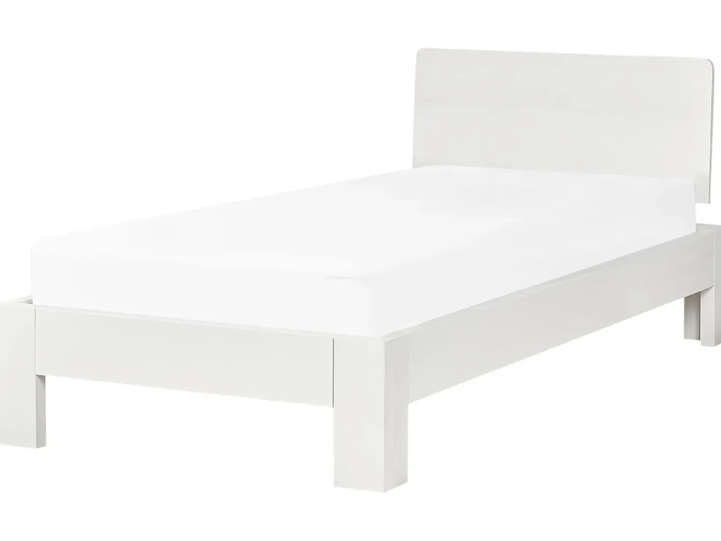Letto Legno di pino ROYAN 90 x 200 cm Bianco