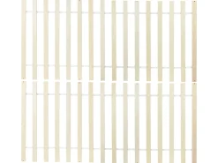 Letto Legno di pino ROYAN 140 x 200 cm Bianco