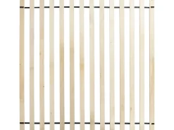 Letto Rattan BOUSSICOURT 180 x 200 cm Marrone chiaro