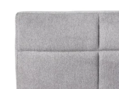 Letto regolabile Tessuto VICEROY 180 x 200 cm Grigio chiaro