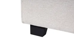 Letto Tessuto VAUCLUSE 160 x 200 cm Bianco sporco
