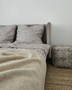 Letto Velluto ARETTE 180 x 200 cm Tortora