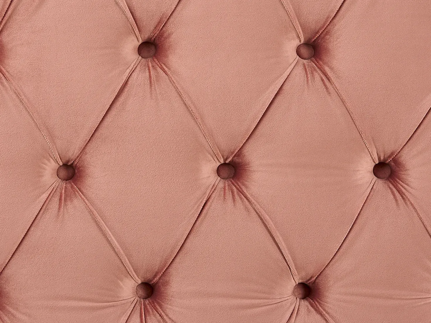 Letto Velluto AYETTE 160 x 200 cm Rosa