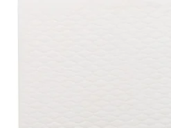 Letto Velluto BAYONNE 180 x 200 cm Bianco sporco