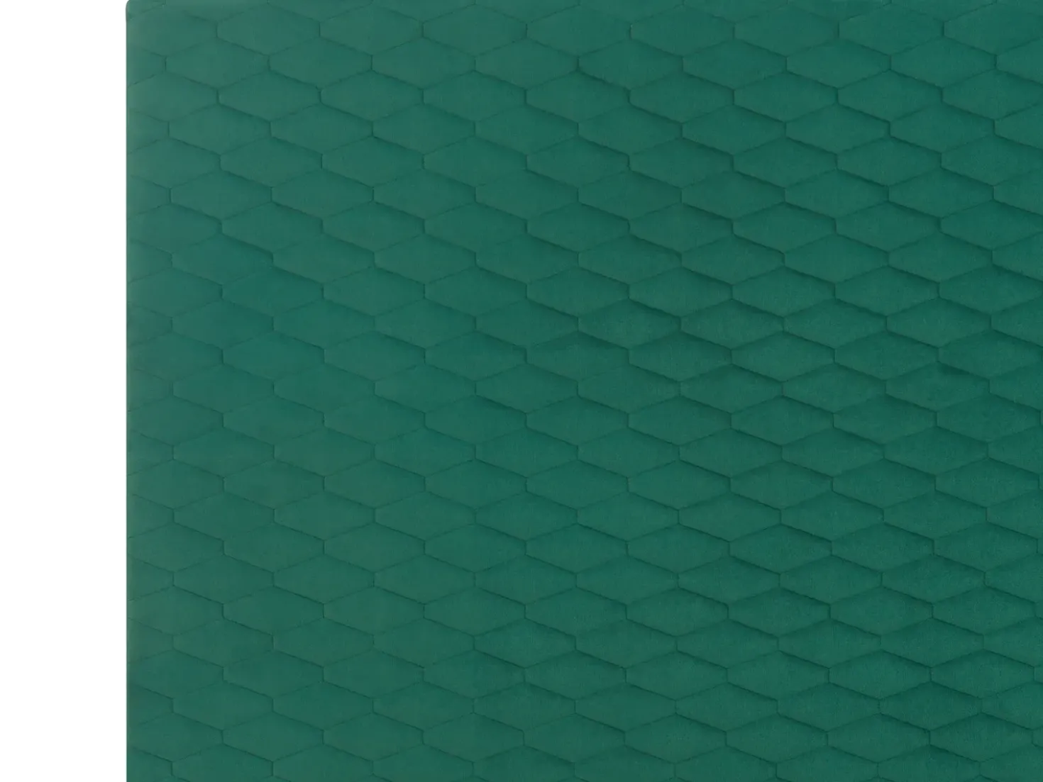 Letto Velluto BAYONNE 180 x 200 cm Verde