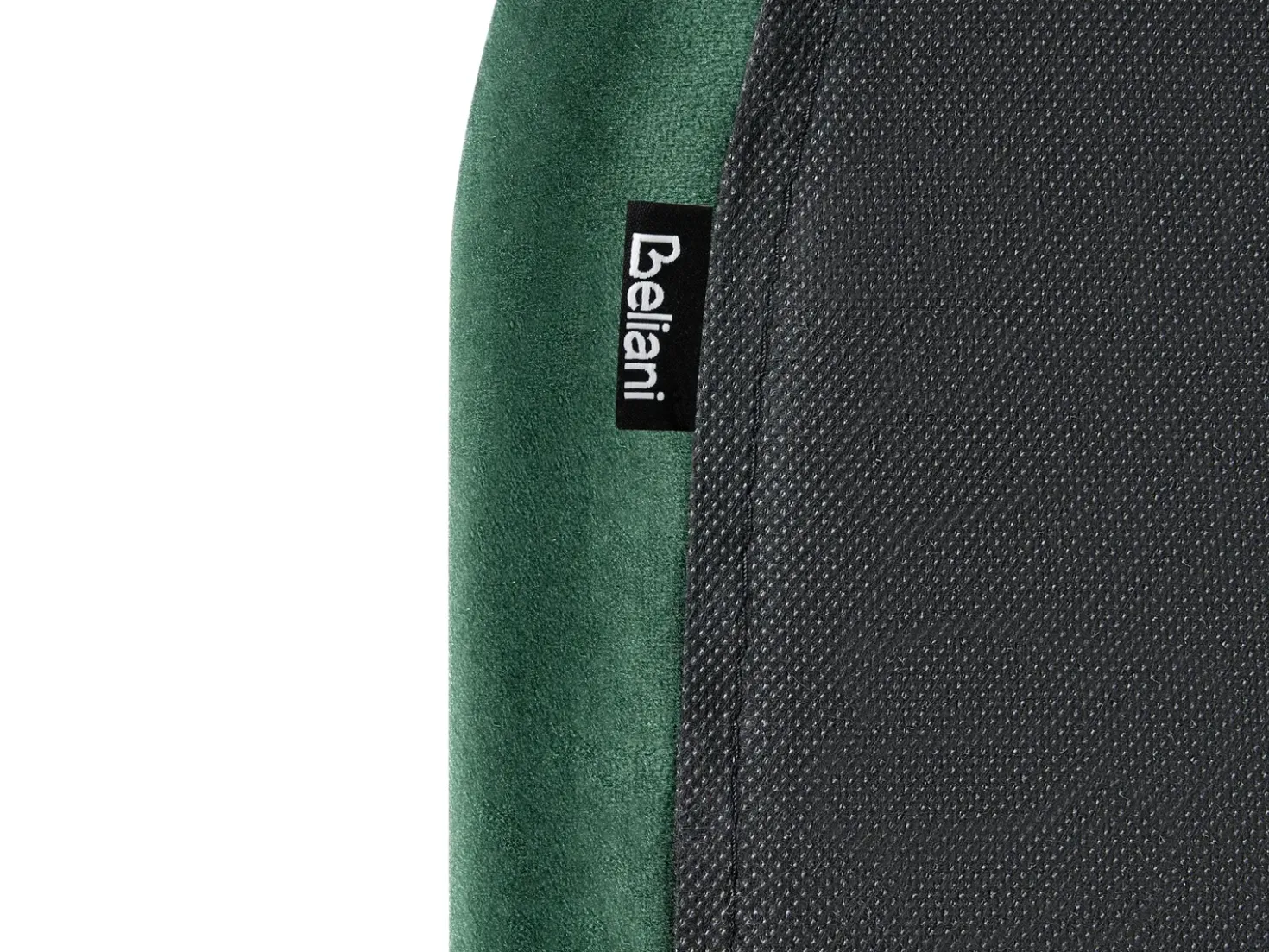 Letto Velluto FLAYAT 120 x 200 cm Verde scuro