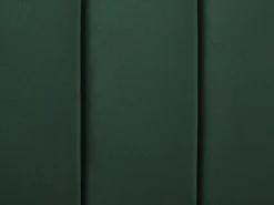 Letto Velluto MARVILLE 140 x 200 cm Verde smeraldo
