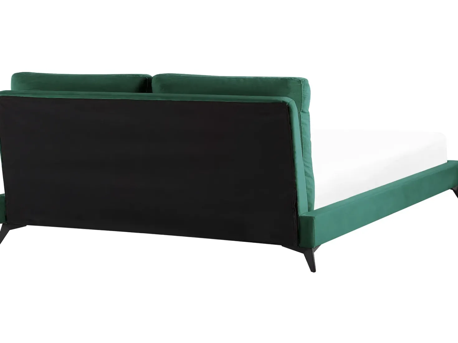Letto Velluto MELLE 180 x 200 cm Verde smeraldo