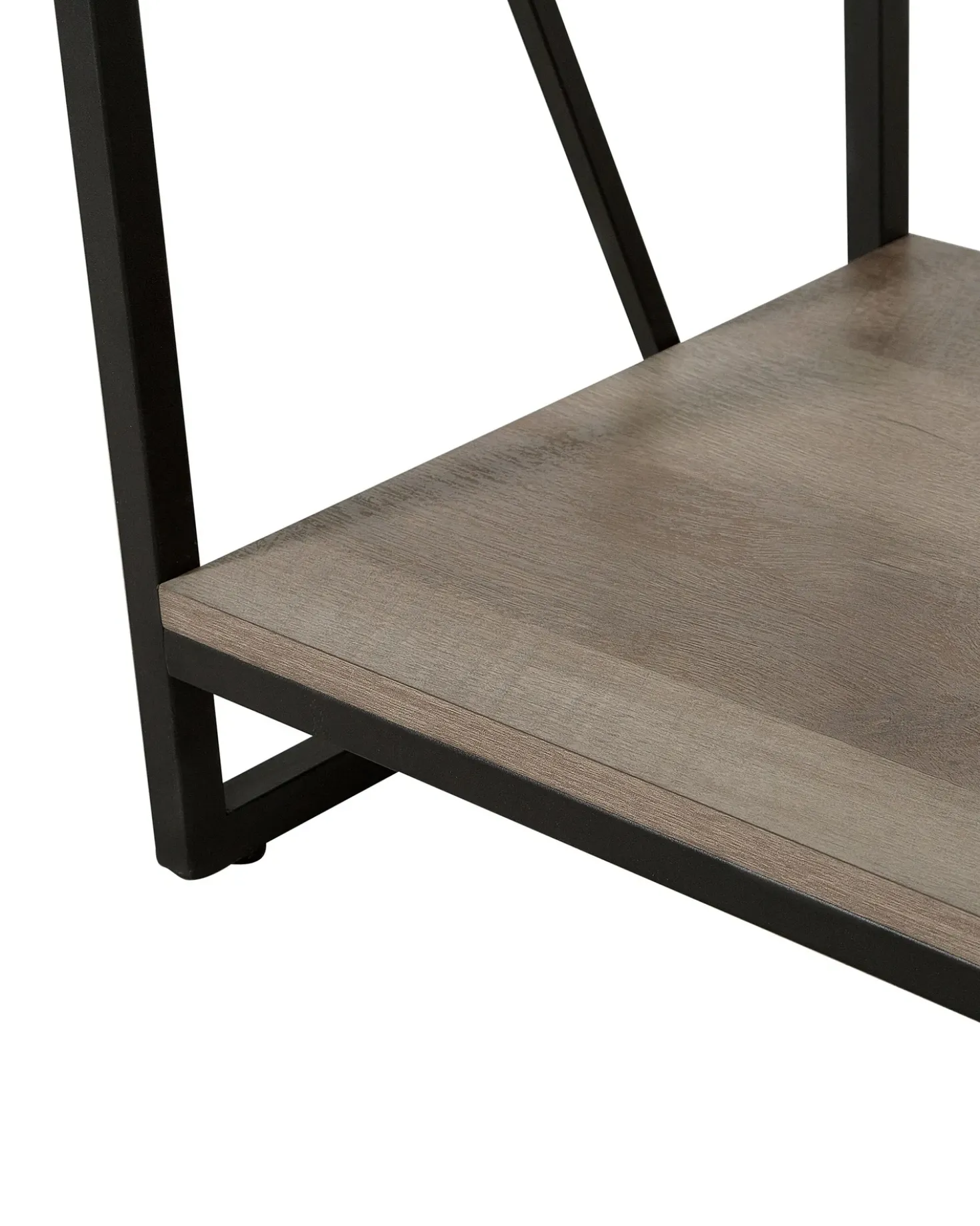 Libreria a 5 ripiani FORRES 184 cm Marrone/Nero