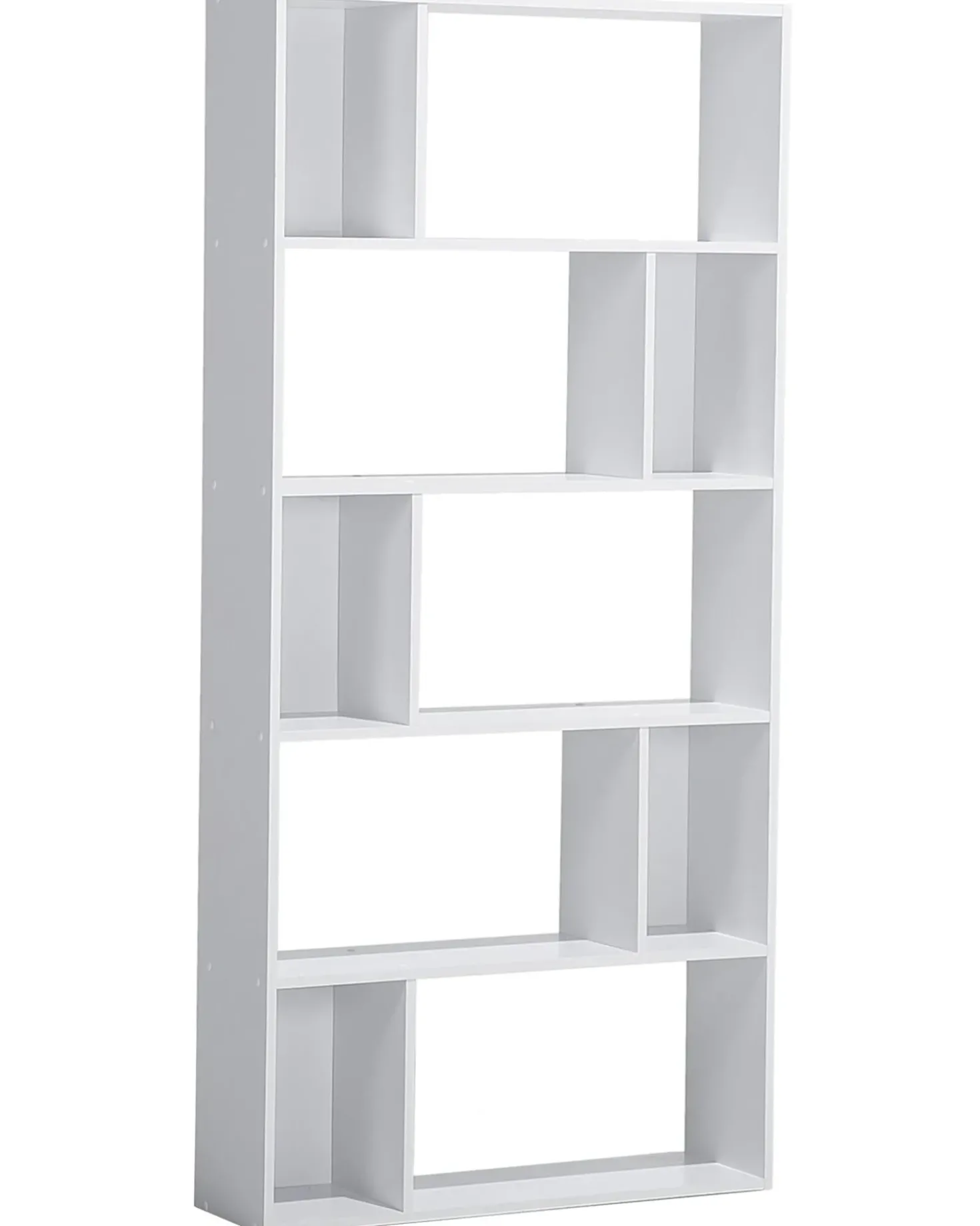 Libreria a 5 ripiani ORILLA 174 cm Bianco