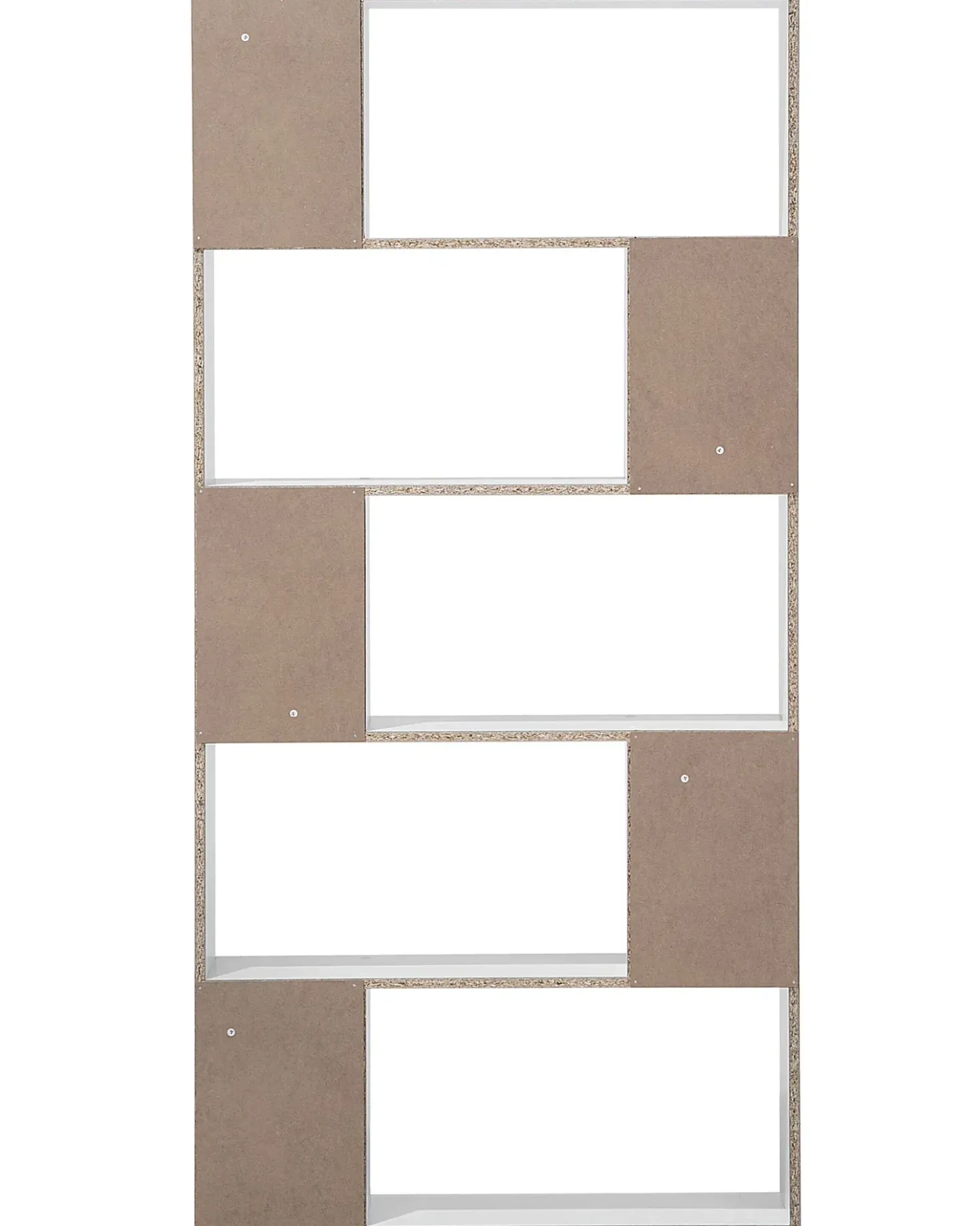 Libreria a 5 ripiani ORILLA 174 cm Bianco