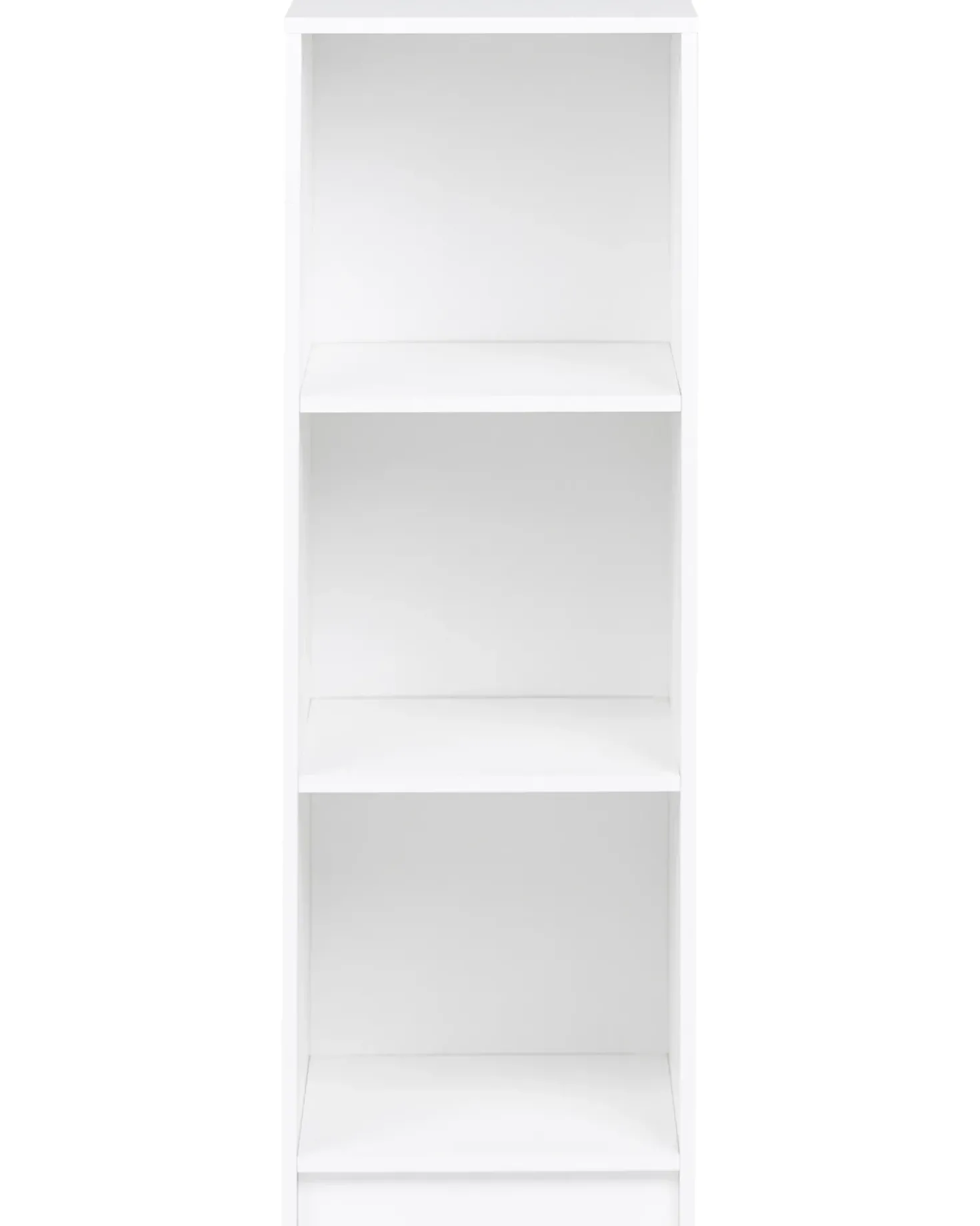 Libreria a 3 ripiani ZEHNA 117 cm Bianco