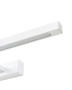 Online Beliani Luce LED per quadri e specchi ARROS Metallo Bianco